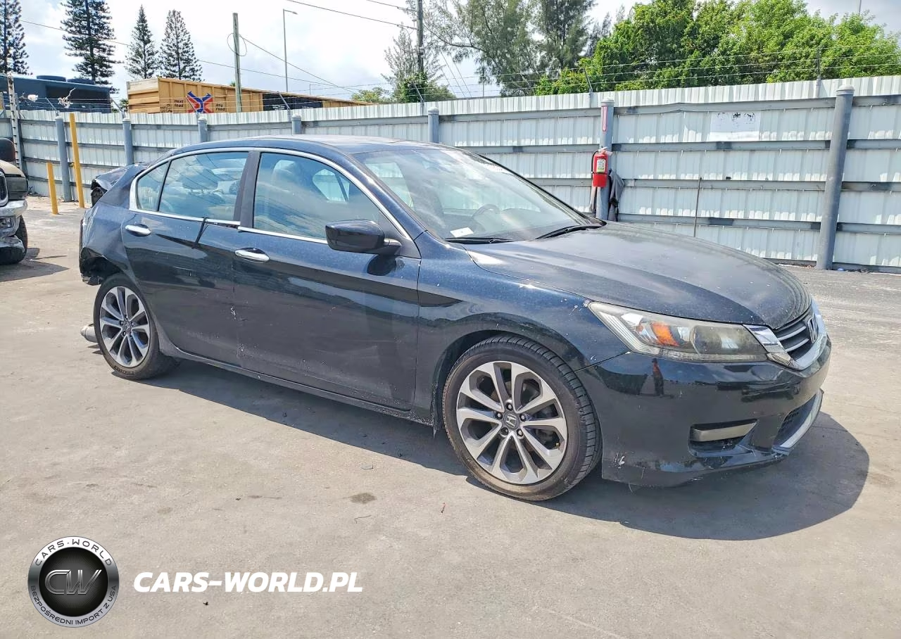 2014 Honda Accord Sport VIN:1HGCR2F53EA258808 - 4