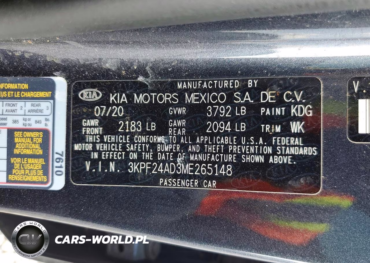 2021 Kia Forte Lxs VIN:3KPF24AD3ME265148 - 13