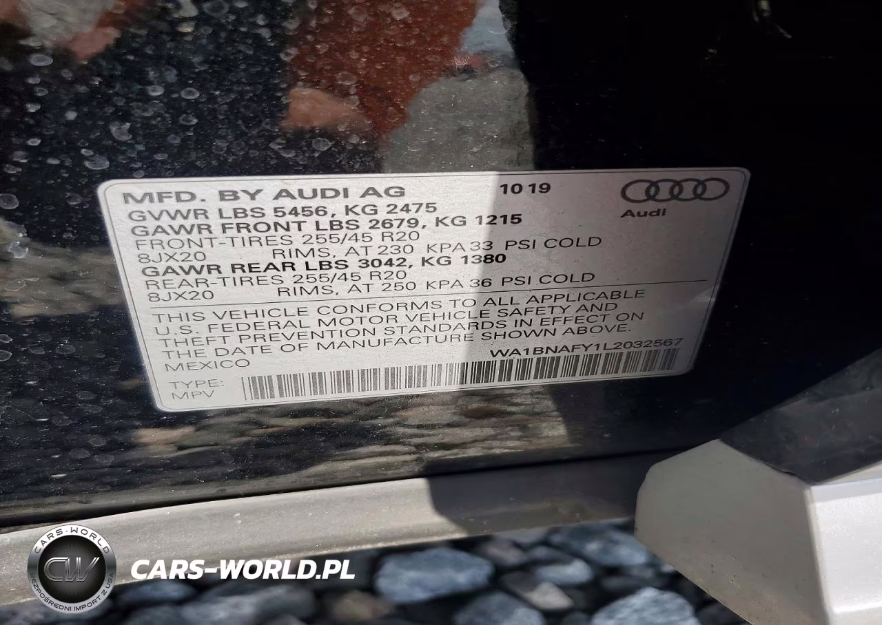 2020 Audi Q5 Premium Plus VIN:WA1BNAFY1L2032567 - 12