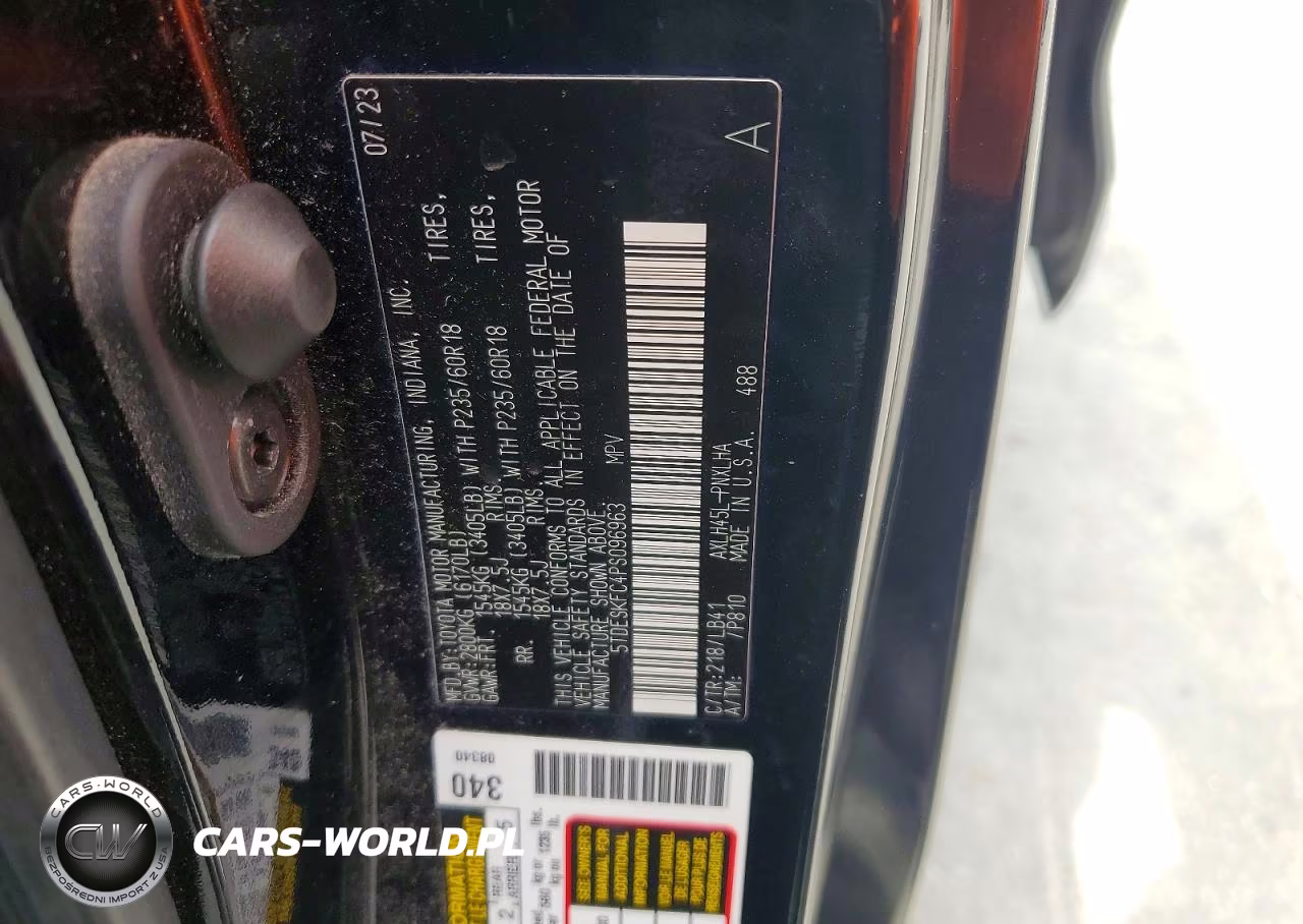 2023 Toyota Sienna Platinum 7-Passenger VIN:5TDESKFC4PS096963 - 13