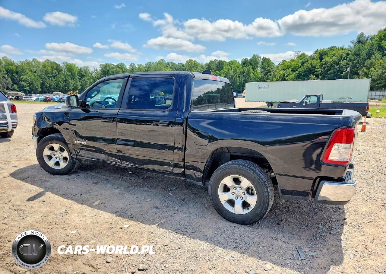 2021 Ram 1500 Big Horn-Lone Star VIN:1C6RRFFG2MN591744 - 2