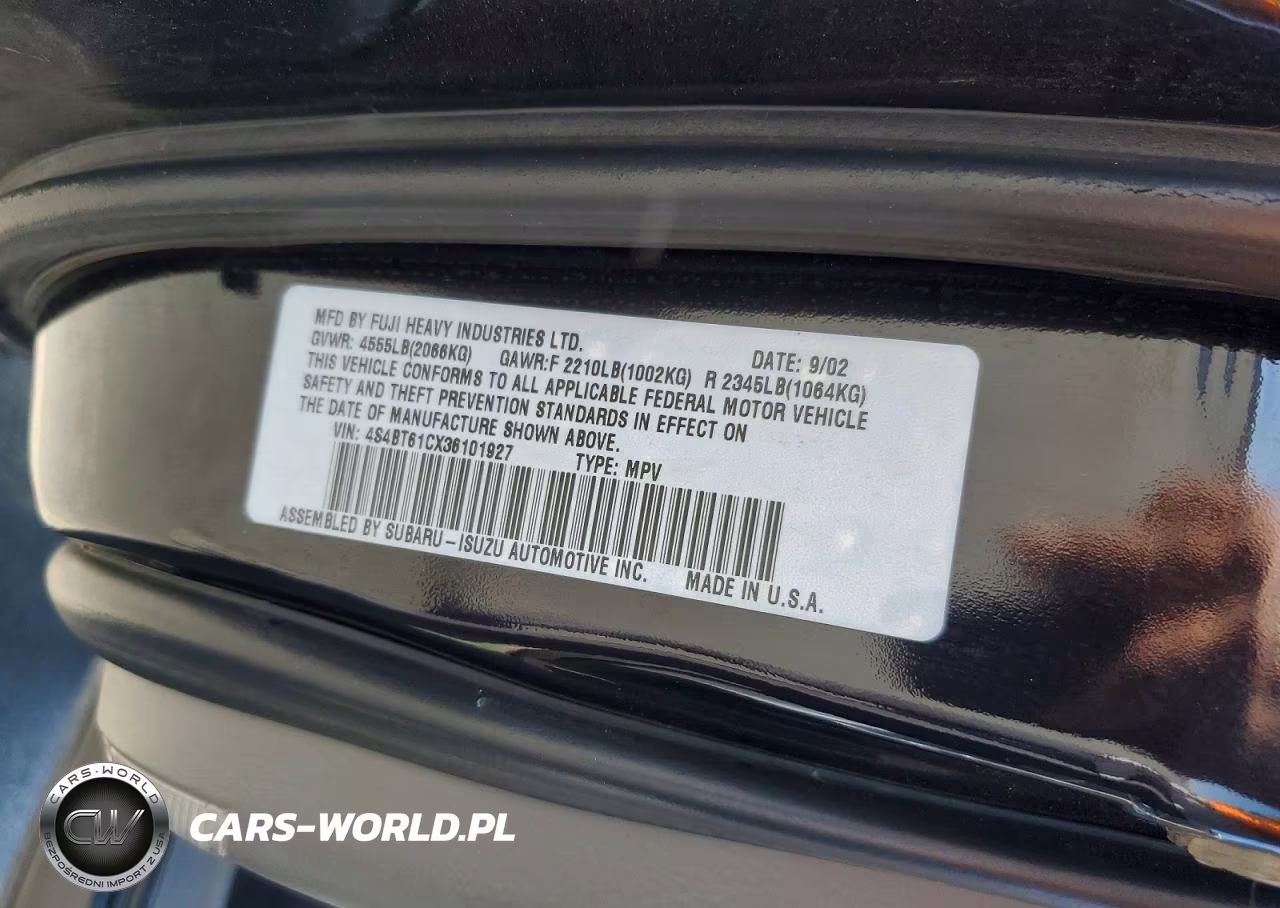 2003 Subaru Baja VIN:4S4BT61CX36101927 - 13
