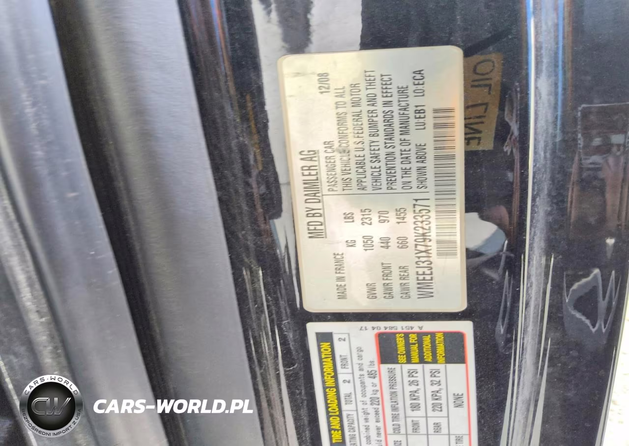 2009 Smart Fortwo Pure VIN:WMEEJ31X79K233571 - 12