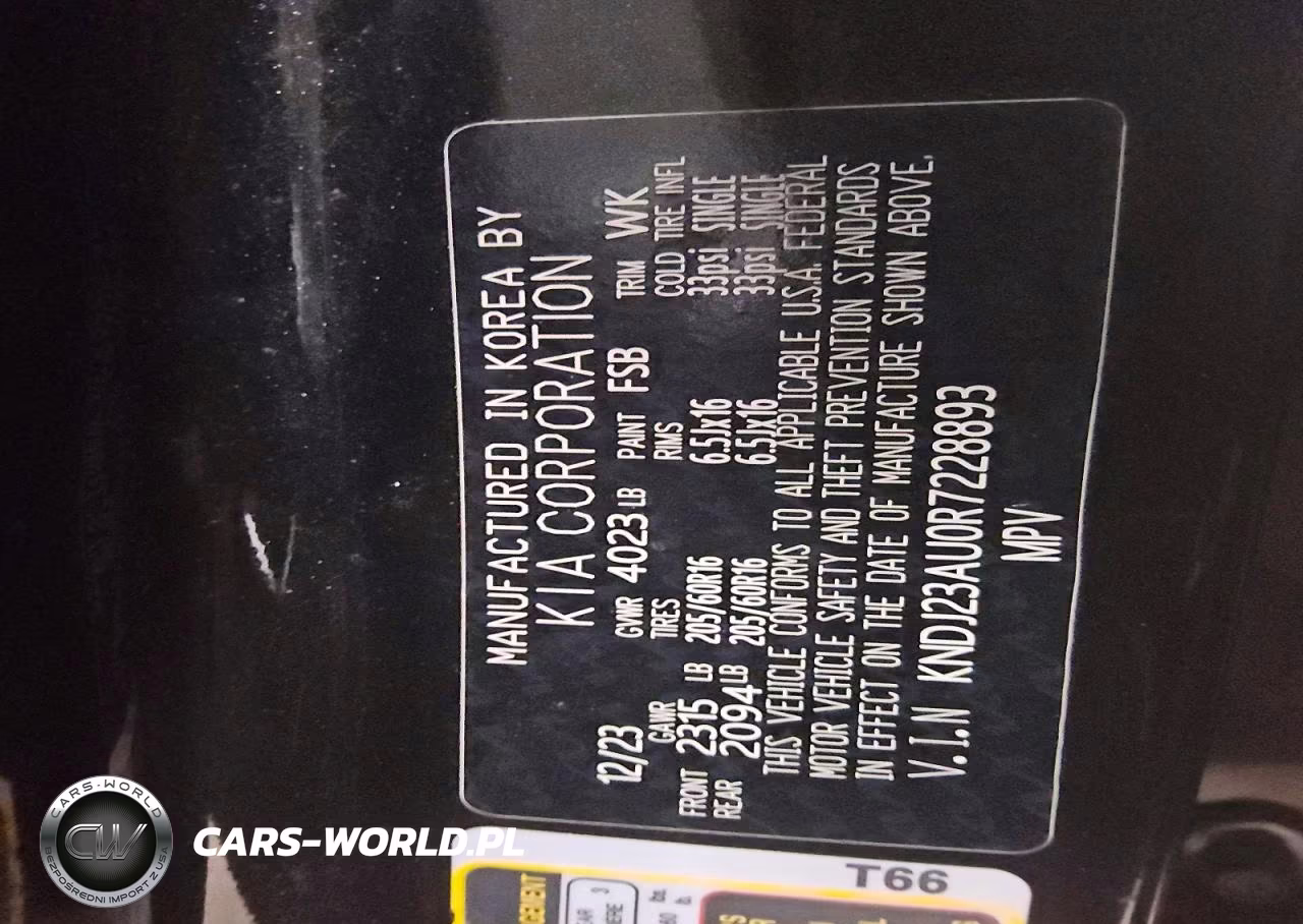 2024 Kia Soul Lx VIN:KNDJ23AU0R7228893 - 8