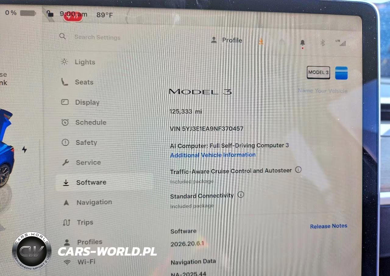 2022 Tesla Model 3 VIN:5YJ3E1EA9NF370457 - 9