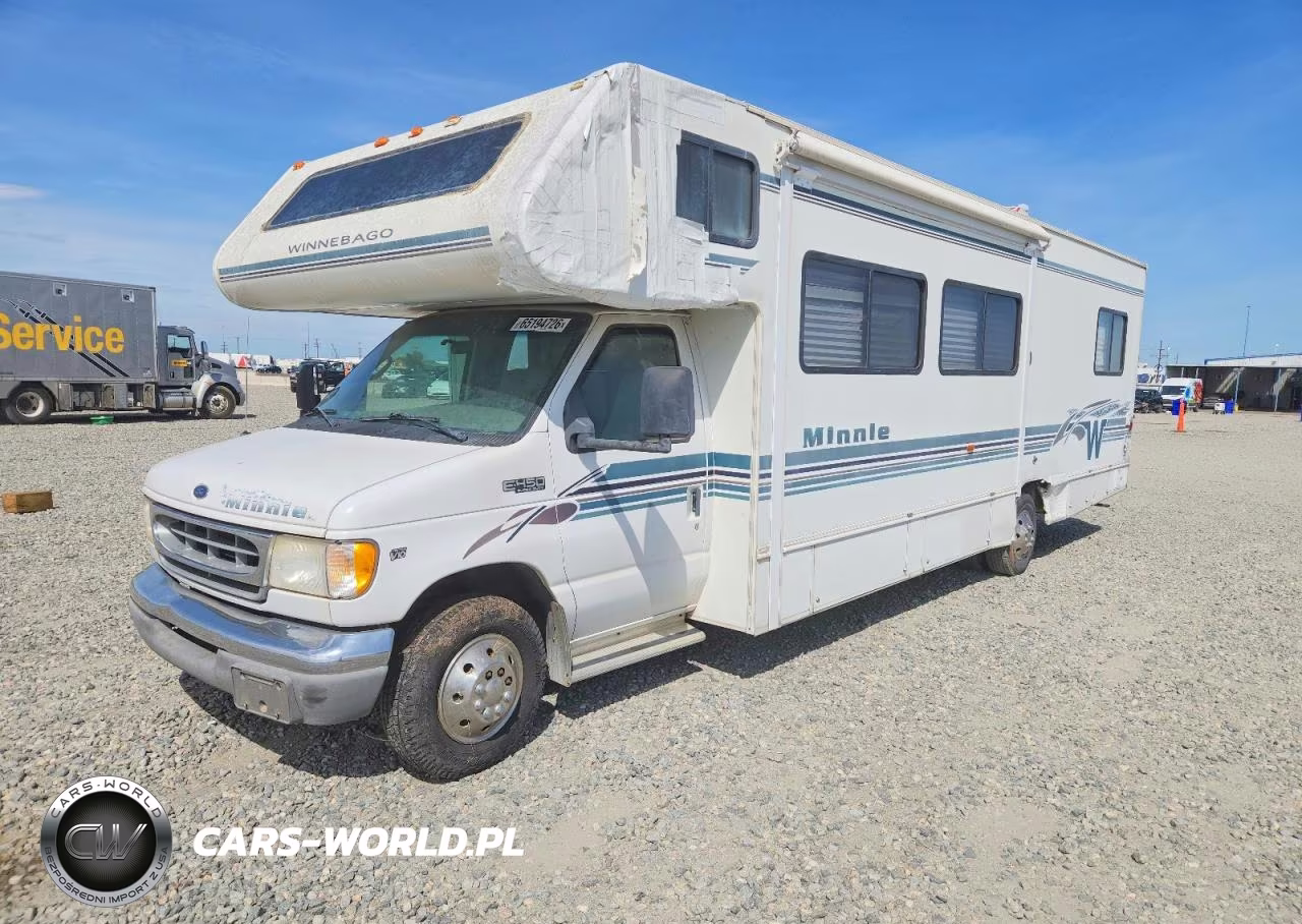 2001 Winnebago Minnie Rv VIN:1FDXE45S01HB31025 - 2