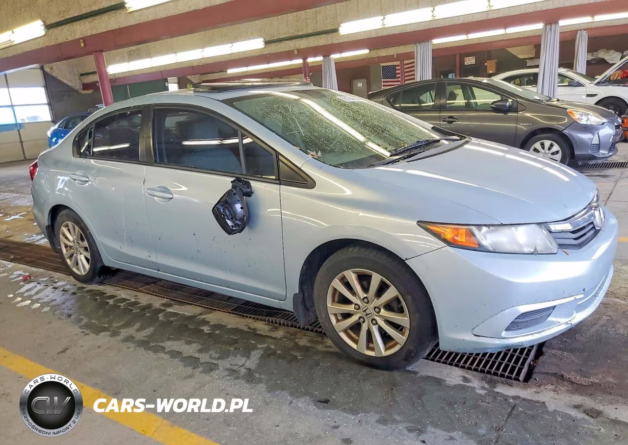 2012 Honda Civic Exl VIN:19XFB2F99CE011600 - 4