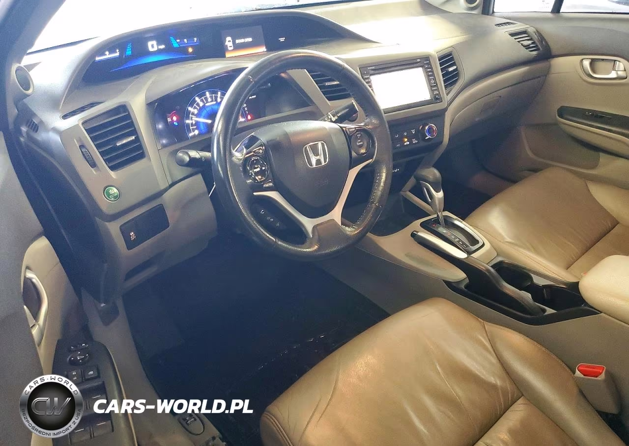 2012 Honda Civic Exl VIN:19XFB2F99CE011600 - 8