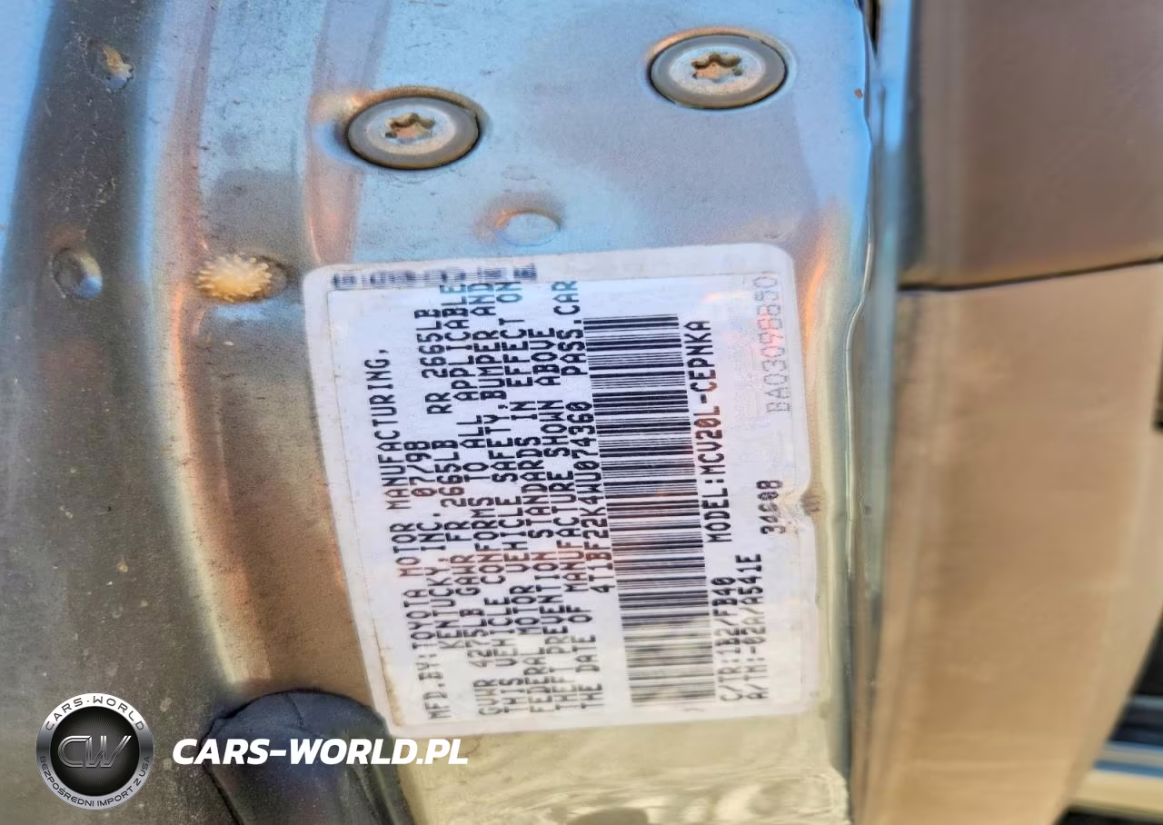 1998 Toyota Camry Le V6 VIN:4T1BF22K4WU074360 - 12