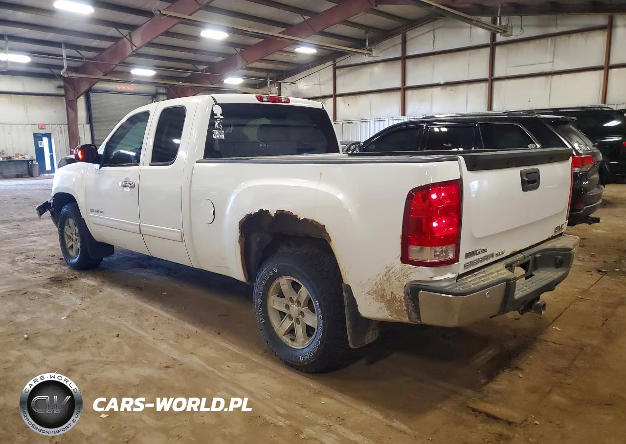 2010 GMC Sierra K1500 Sle VIN:1GTSKVE31AZ143667 - 2