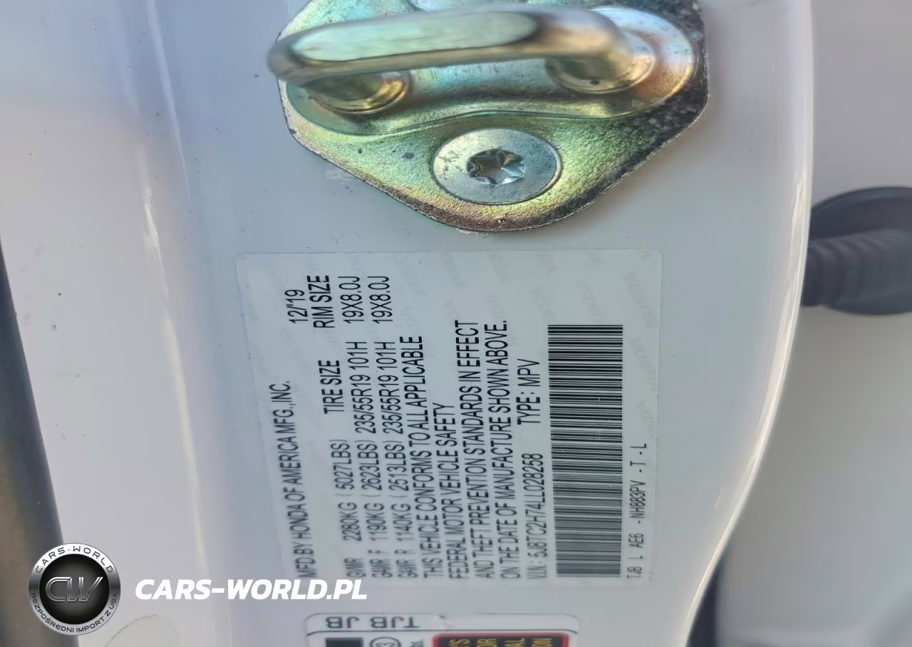 2020 Acura Rdx Advance VIN:5J8TC2H74LL028258 - 12