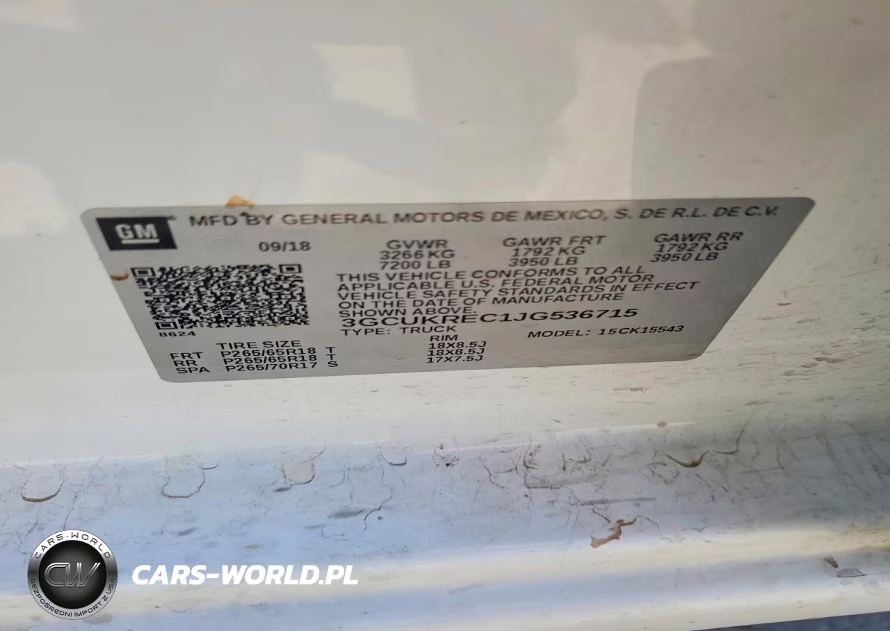2018 Chevrolet Silverado K1500 Lt VIN:3GCUKREC1JG536715 - 12