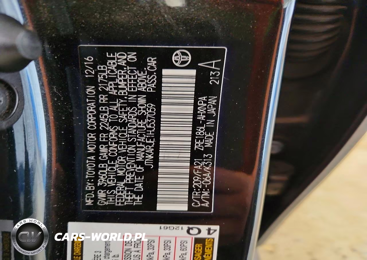 2017 Toyota Corolla Im Base VIN:JTNKARJE1HJ537059 - 13
