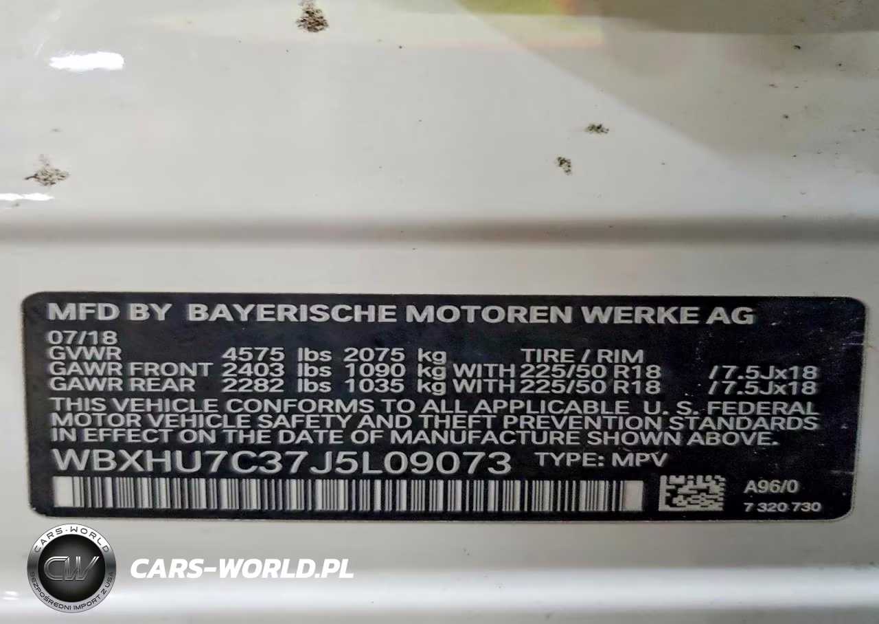 2018 BMW X1 Sdrive28I VIN:WBXHU7C37J5L09073 - 13