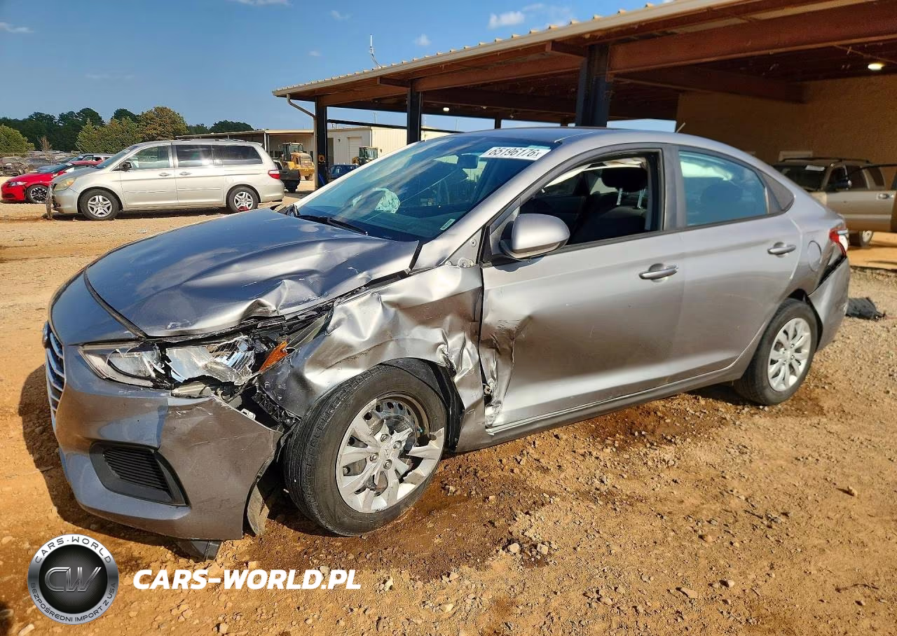 2021 Hyundai Accent Se VIN:3KPC24A64ME147646 - 1