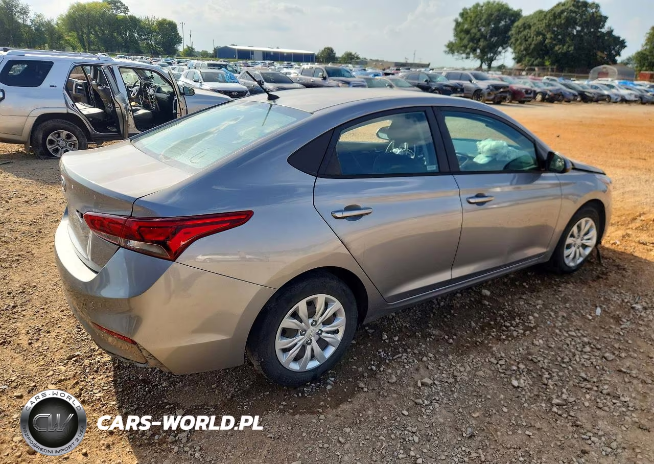 2021 Hyundai Accent Se VIN:3KPC24A64ME147646 - 3