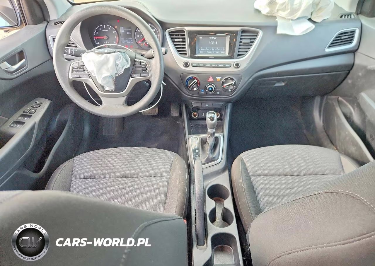 2021 Hyundai Accent Se VIN:3KPC24A64ME147646 - 8