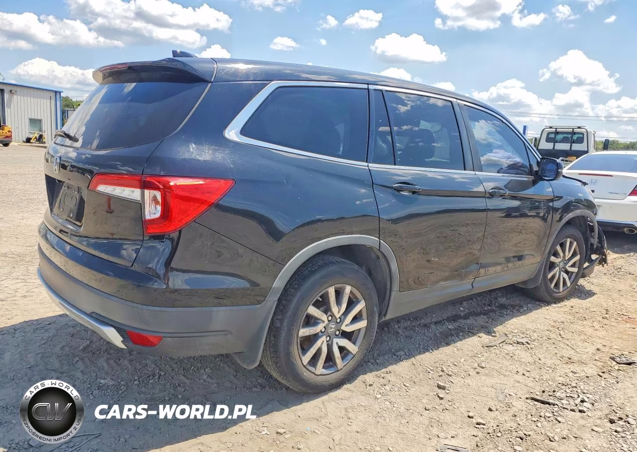 2019 Honda Pilot Exl VIN:5FNYF5H5XKB009565 - 3