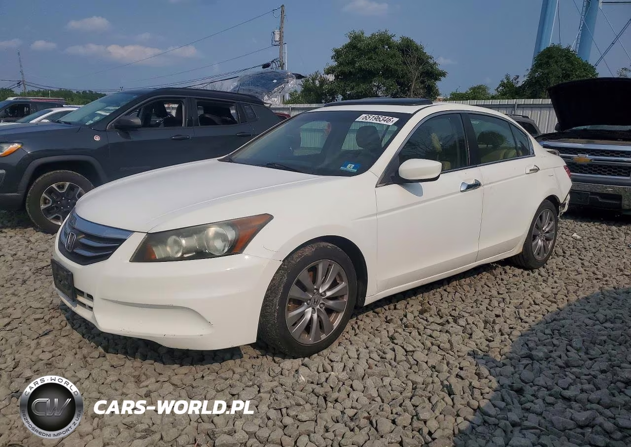 2012 Honda Accord Exl VIN:1HGCP2F88CA005335 - 1