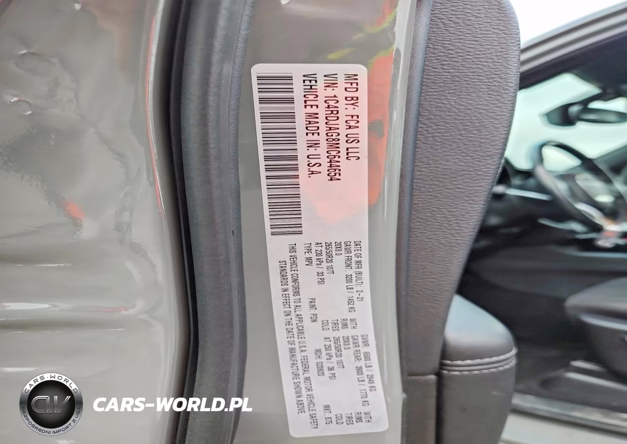 2021 Dodge Durango Sxt VIN:1C4RDJAG8MC644654 - 13