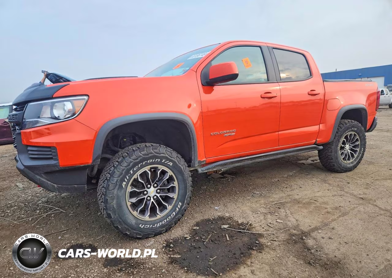 2021 Chevrolet Colorado Zr2 VIN:1GCGTEEN7M1230237 - 1