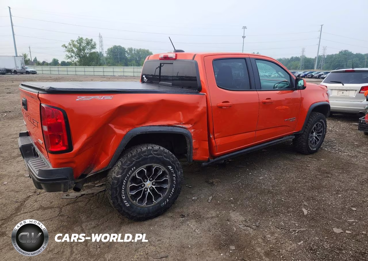 2021 Chevrolet Colorado Zr2 VIN:1GCGTEEN7M1230237 - 3