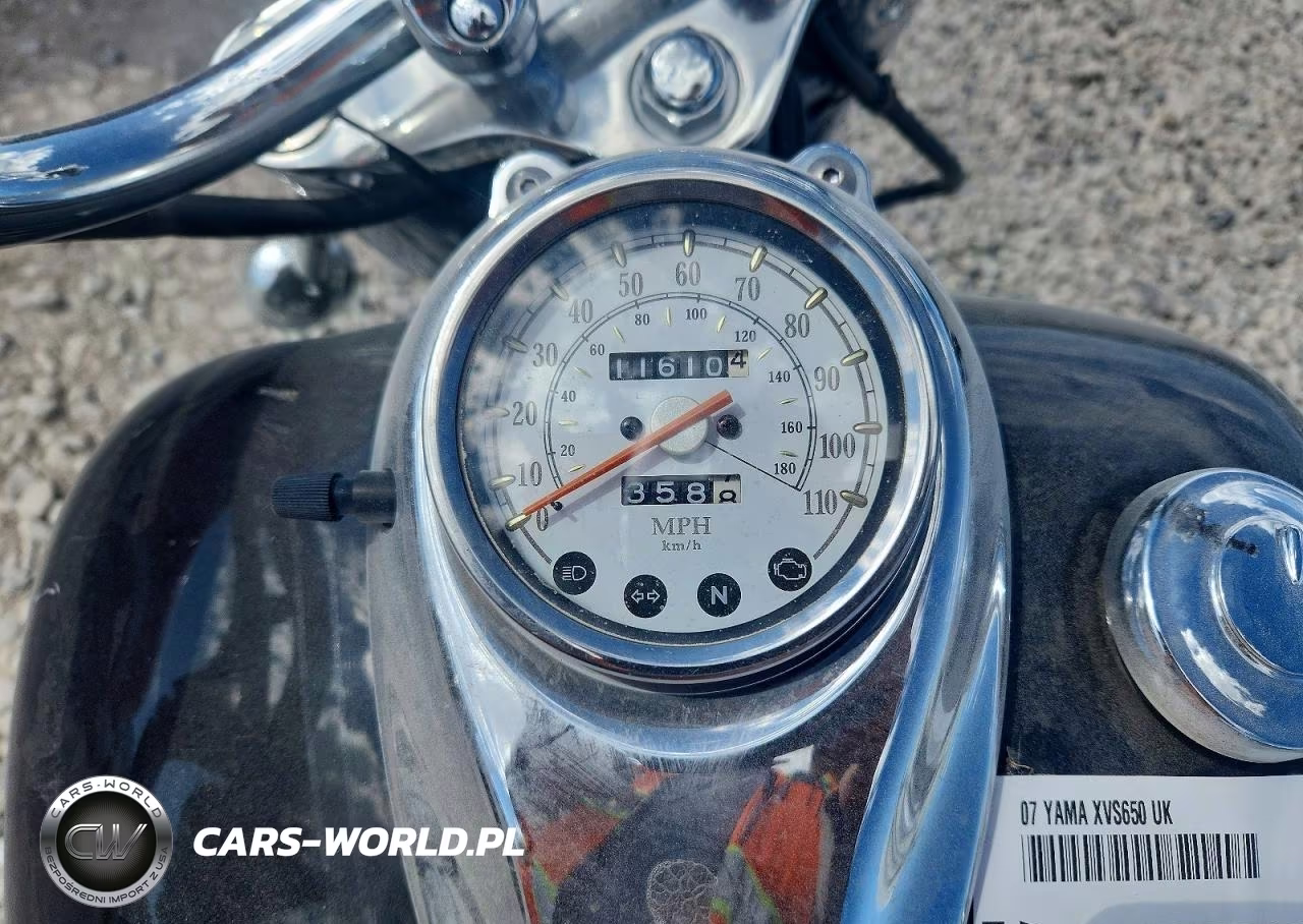 2007 Yamaha Xvs650 VIN:JYAVM01EX7A117945 - 7