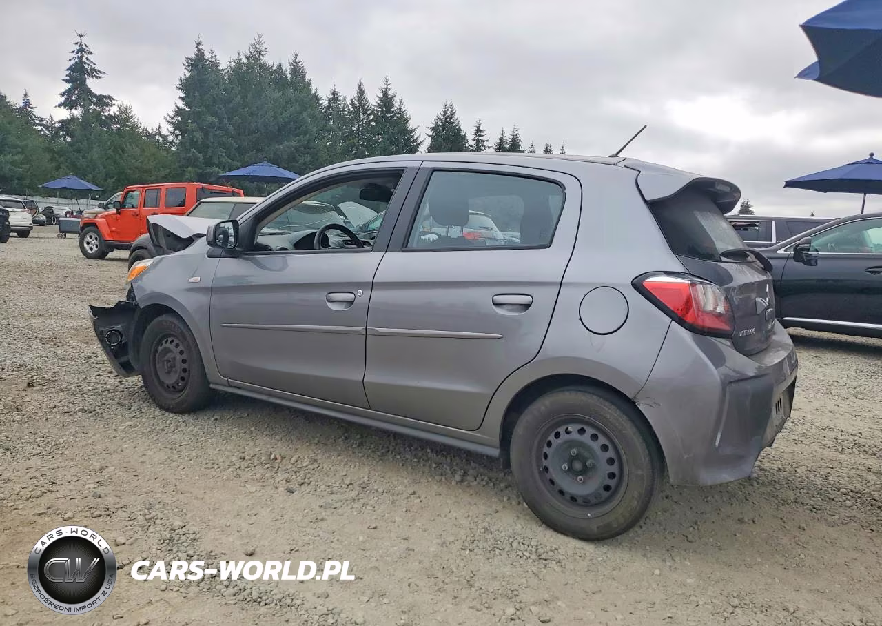 2022 Mitsubishi Mirage Es VIN:ML32AUHJXNH009424 - 2