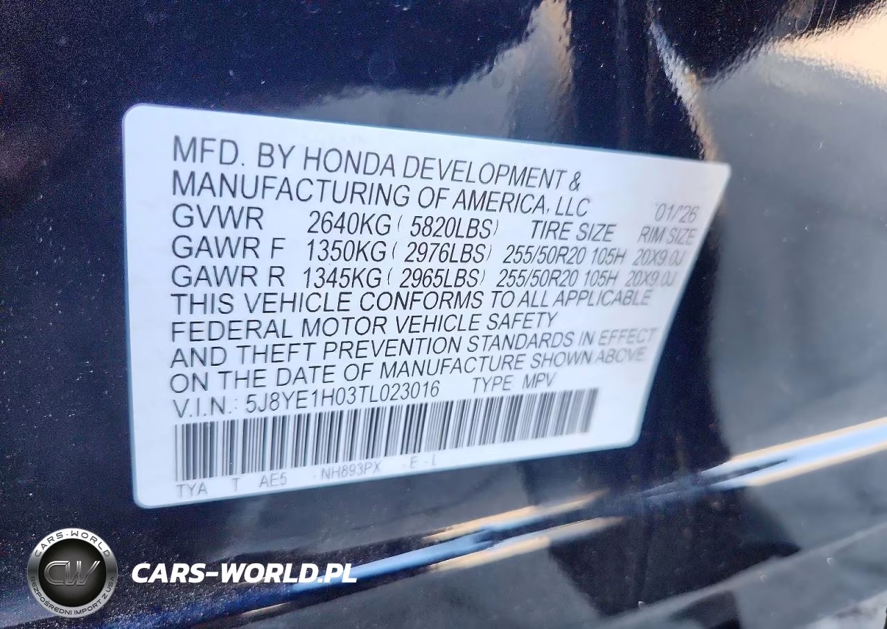 2026 Acura Mdx A-Spec VIN:5J8YE1H03TL023016 - 12