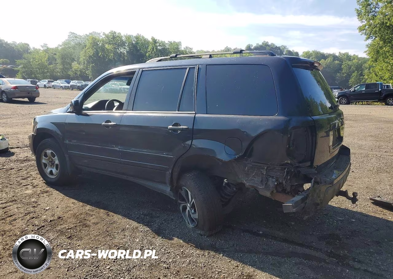 2004 Honda Pilot Ex VIN:2HKYF18424H584361 - 2