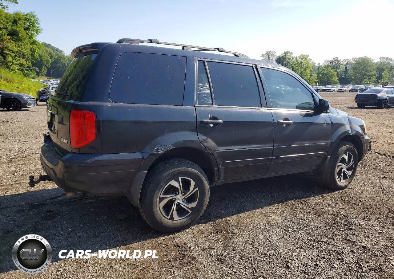 2004 Honda Pilot Ex VIN:2HKYF18424H584361 - 3