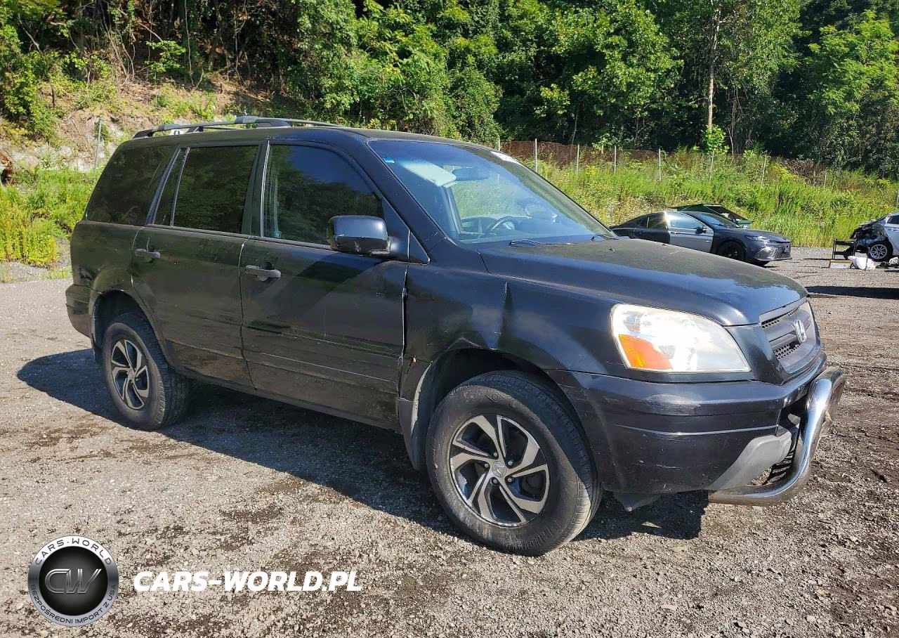 2004 Honda Pilot Ex VIN:2HKYF18424H584361 - 4