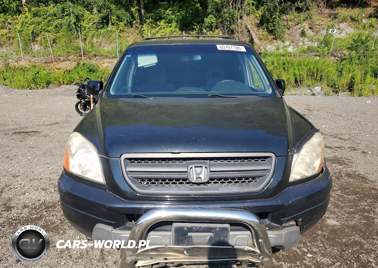 2004 Honda Pilot Ex VIN:2HKYF18424H584361 - 5