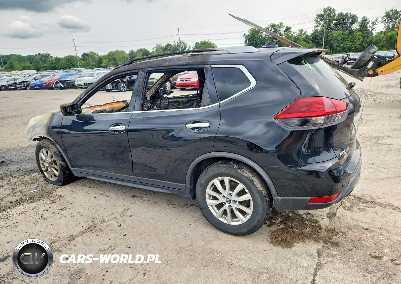 2019 Nissan Rogue Sv VIN:KNMAT2MV1KP507724 - 2