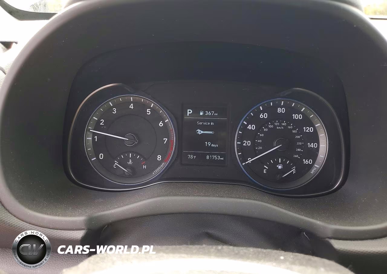 2019 Hyundai Kona Se VIN:KM8K12AA7KU227671 - 9