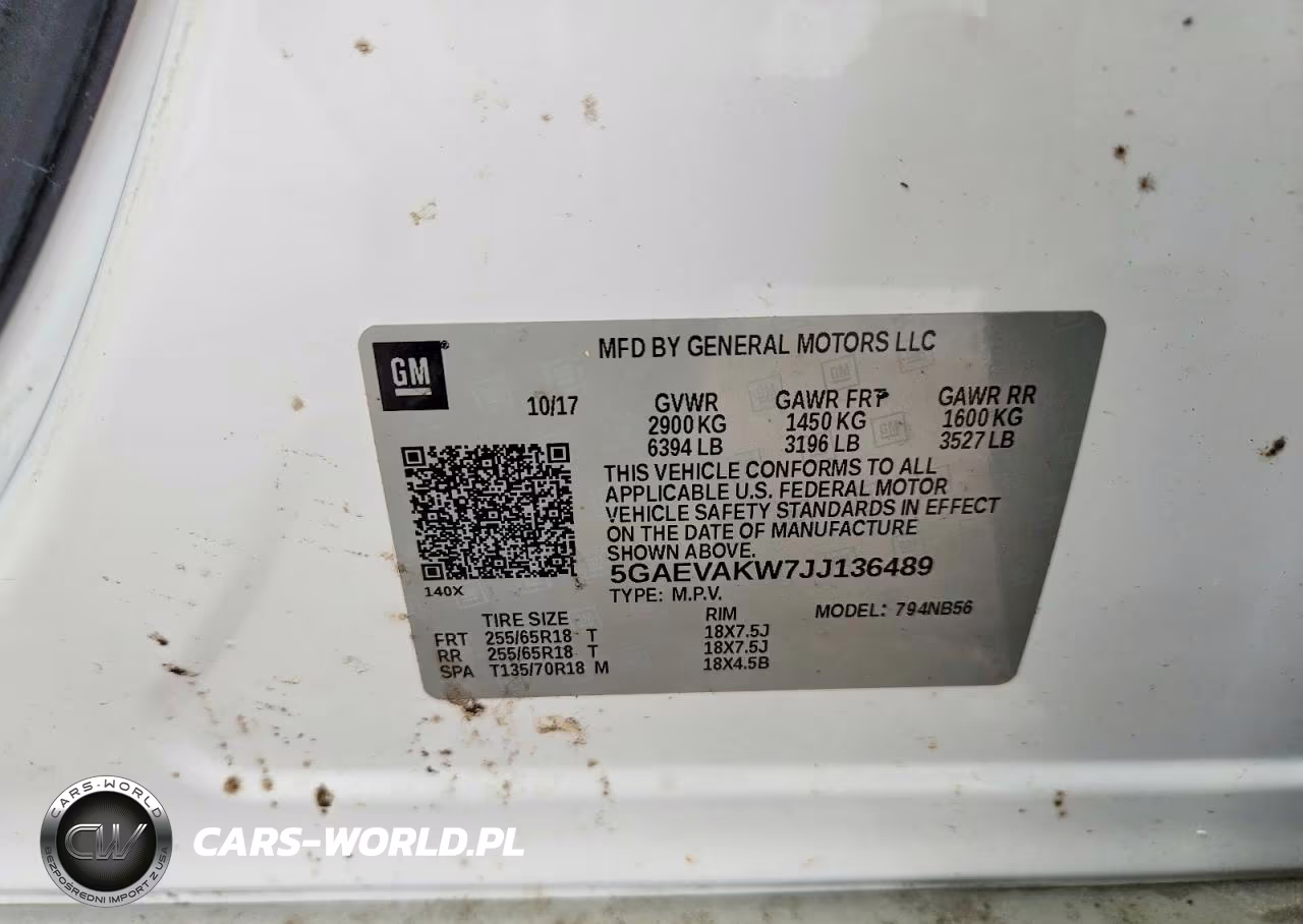 2018 Buick Enclave Essence VIN:5GAEVAKW7JJ136489 - 13