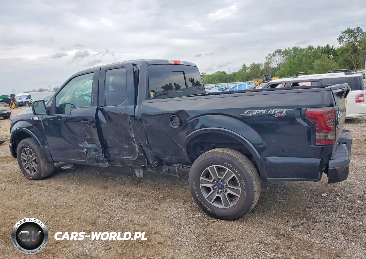 2017 Ford F150 Super Cab VIN:1FTFX1EF2HKE55313 - 2