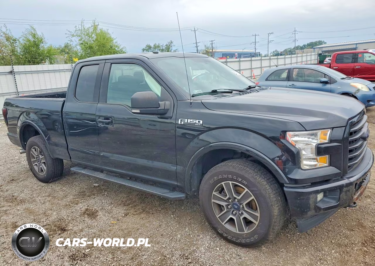 2017 Ford F150 Super Cab VIN:1FTFX1EF2HKE55313 - 4