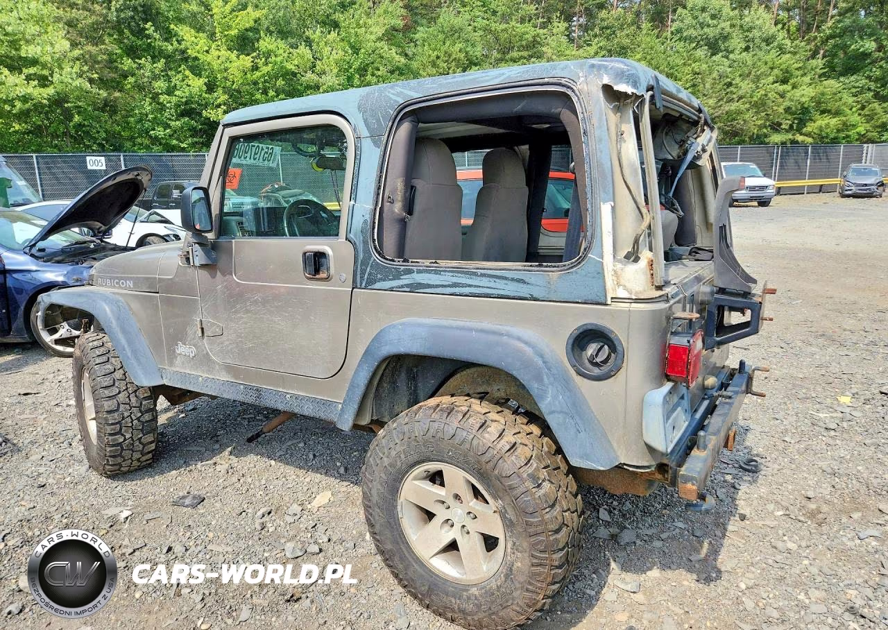 2003 Jeep Wrangler - Tj Rubicon VIN:1J4FA69S63P352035 - 2
