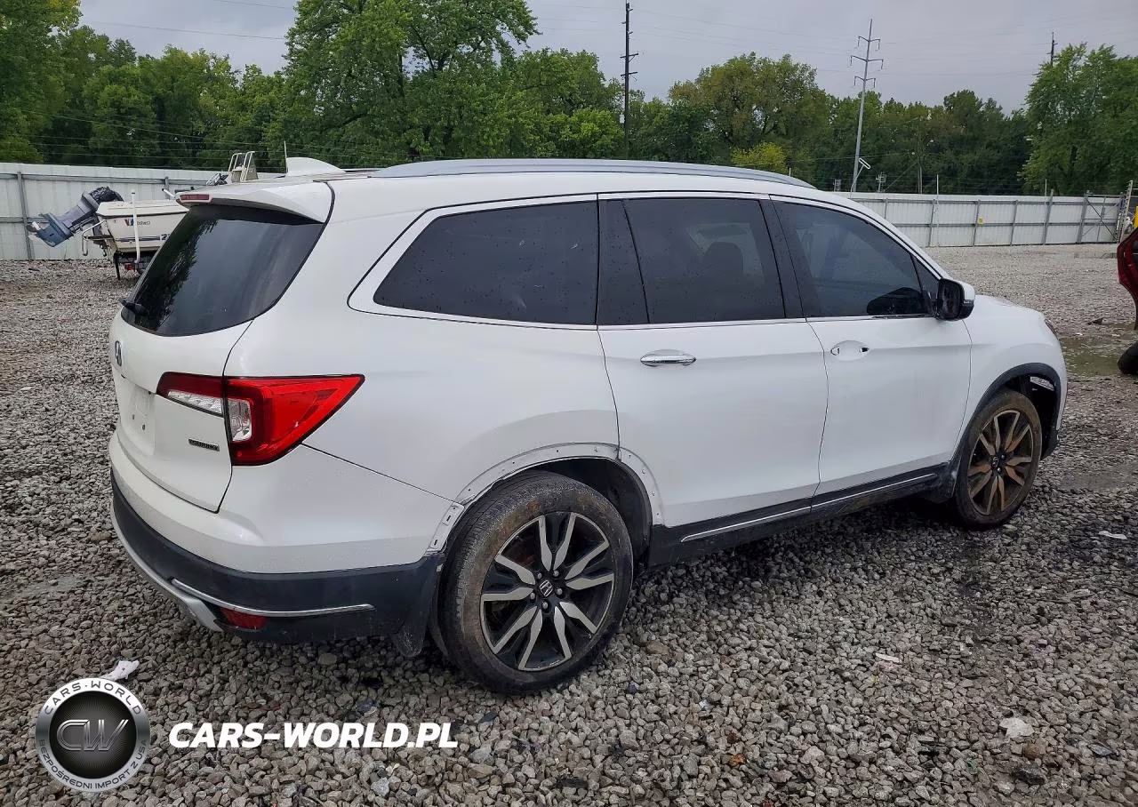 2020 Honda Pilot Touring VIN:5FNYF5H64LB016361 - 3