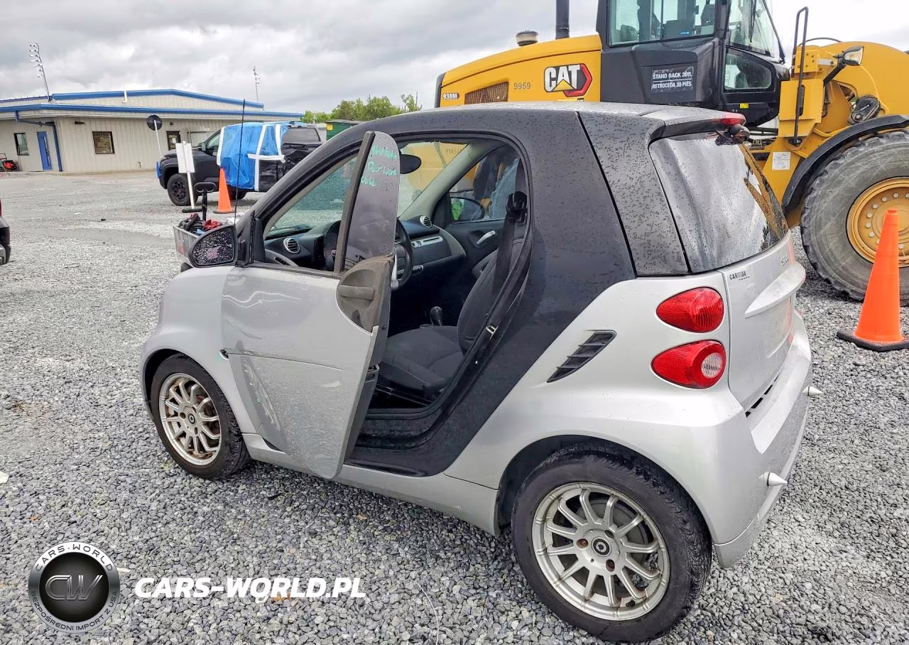 2012 Smart Fortwo Pure VIN:WMEEJ3BAXCK527581 - 2