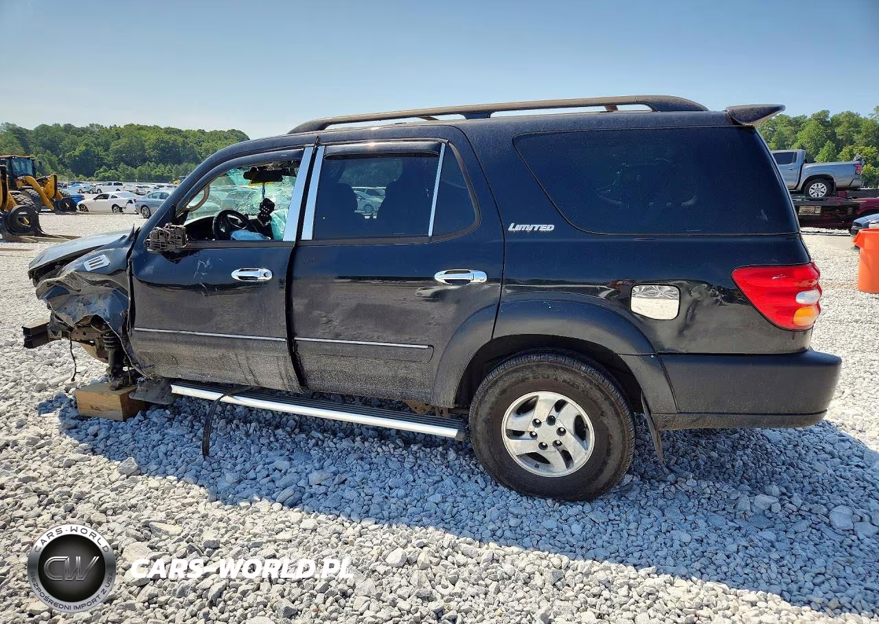 2001 Toyota Sequoia Limited VIN:5TDZT38A01S028604 - 2