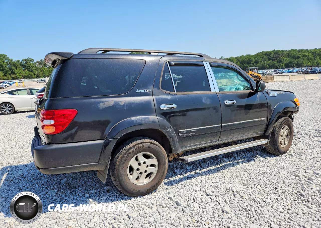 2001 Toyota Sequoia Limited VIN:5TDZT38A01S028604 - 3