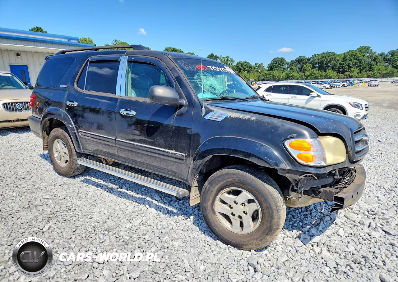 2001 Toyota Sequoia Limited VIN:5TDZT38A01S028604 - 4