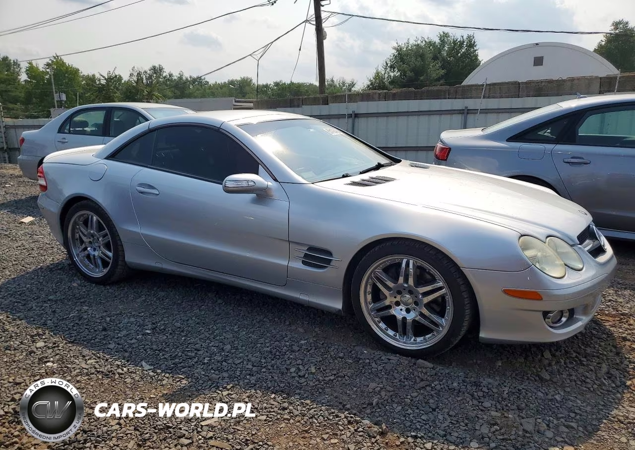 2007 Mercedes-Benz Sl 550 VIN:WDBSK71F37F122453 - 4