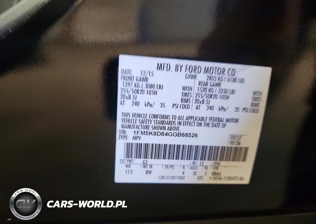 2016 Ford Explorer Xlt VIN:1FM5K8D84GGB68526 - 13