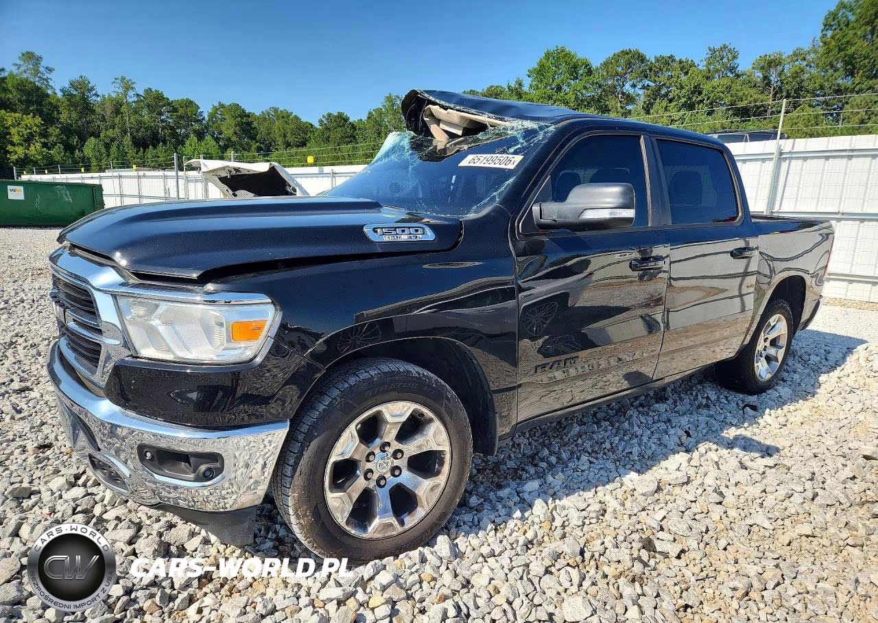 2020 Ram 1500 Big Horn-Lone Star VIN:1C6SRFFT3LN132137 - 1