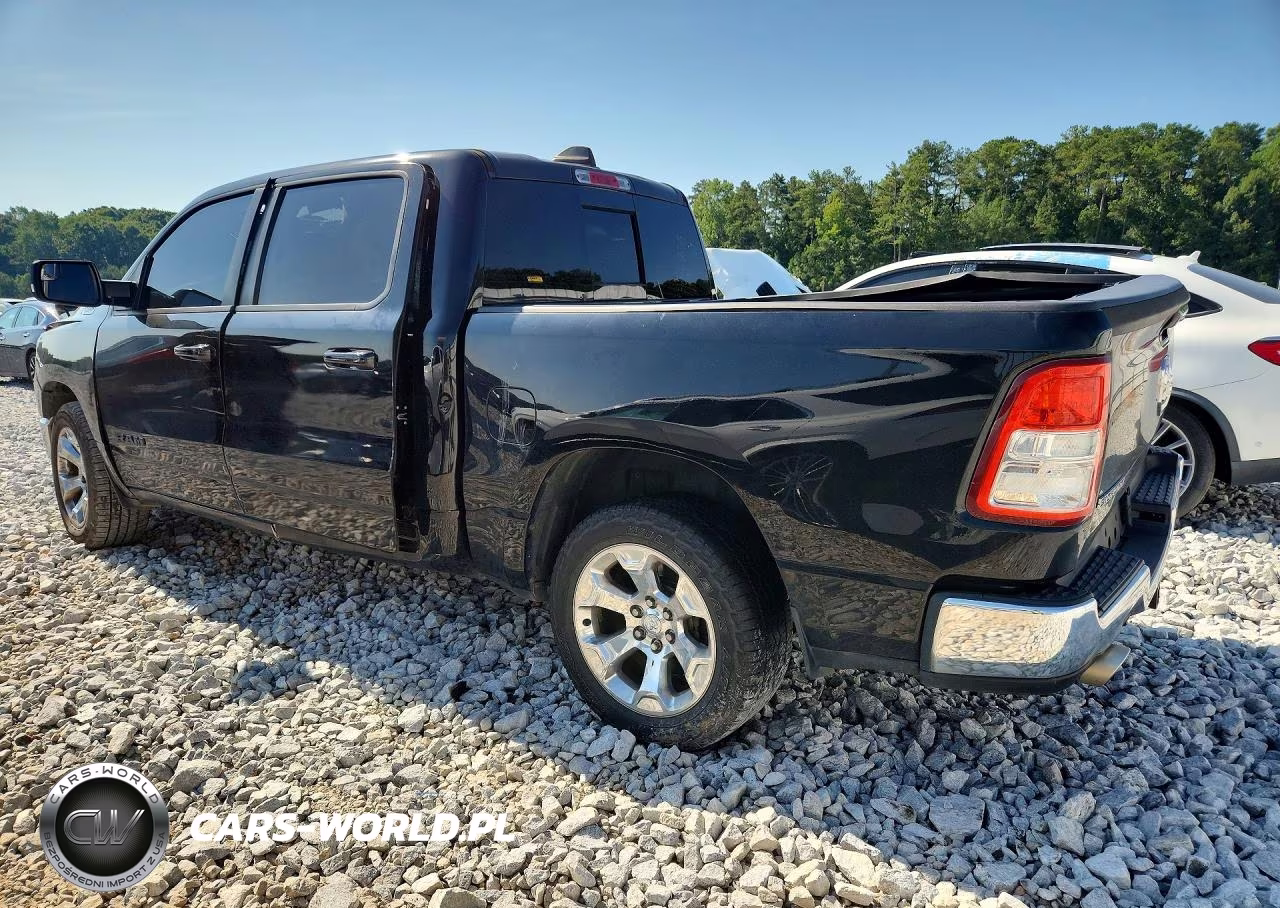 2020 Ram 1500 Big Horn-Lone Star VIN:1C6SRFFT3LN132137 - 2