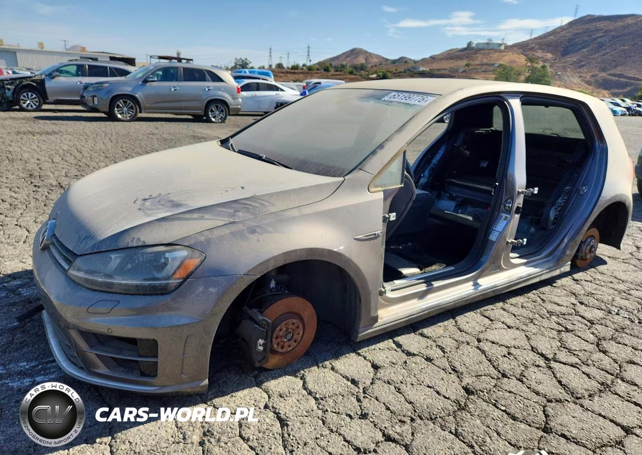 2017 Volkswagen Golf R VIN:WVWVF7AU9HW070166 - 1