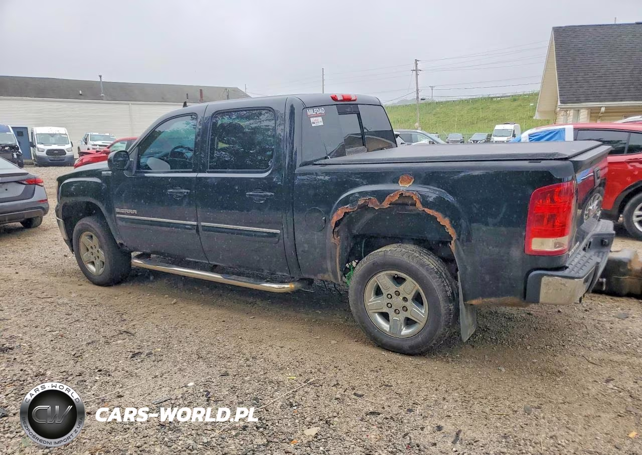 2012 GMC Sierra K1500 Sle VIN:3GTP2VE78CG119488 - 2